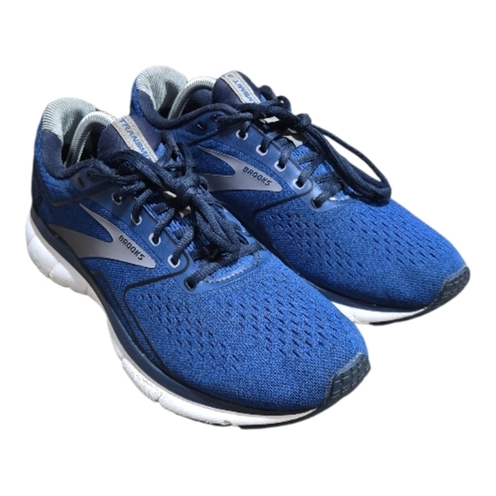 Brooks Transmit 3 Running Shoes 1103631D431 Men's Size 10.5 Blue/Gray